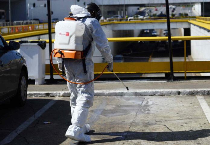 Imagem relacionada à matéria do Repórter Capital sobre a borrifação contra o Aedes aegypti na Rodoviária do Plano Piloto.