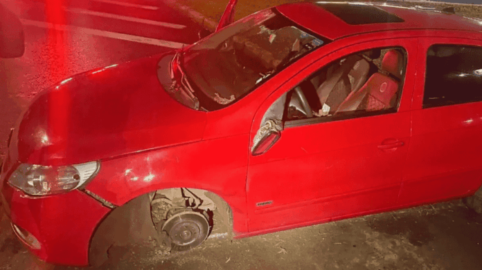 Imagem ilustrativa de ocorrência policial da PMDF atendendo acidente após perseguição em Samambaia.