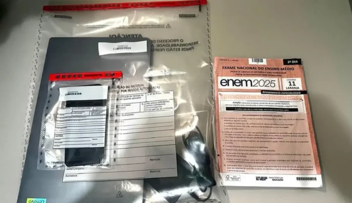 Imagem relacionada à investigação da Polícia Federal sobre possível vazamento de questões do Enem 2025 na Operação Profeta.