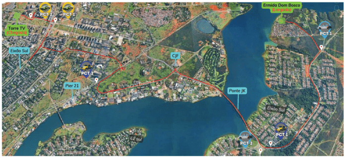 Imagem relacionada à matéria do Repórter Capital sobre as interdições do Detran-DF no Lago Sul, Plano Piloto e Samambaia.