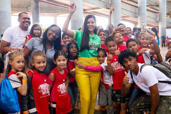 Imagem relacionada à matéria do Repórter Capital sobre a ação Nosso Natal 2025 com 2 mil crianças na Arena BRB Mané Garrincha.