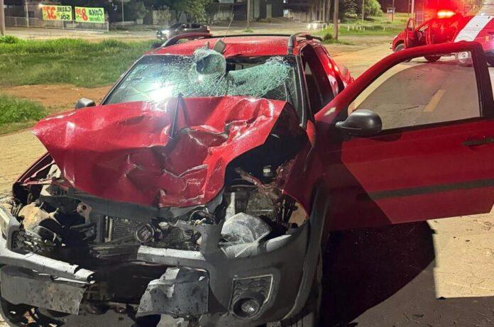 Imagem relacionada à matéria do Repórter Capital sobre a colisão na DF-128 que deixou um motociclista gravemente ferido.