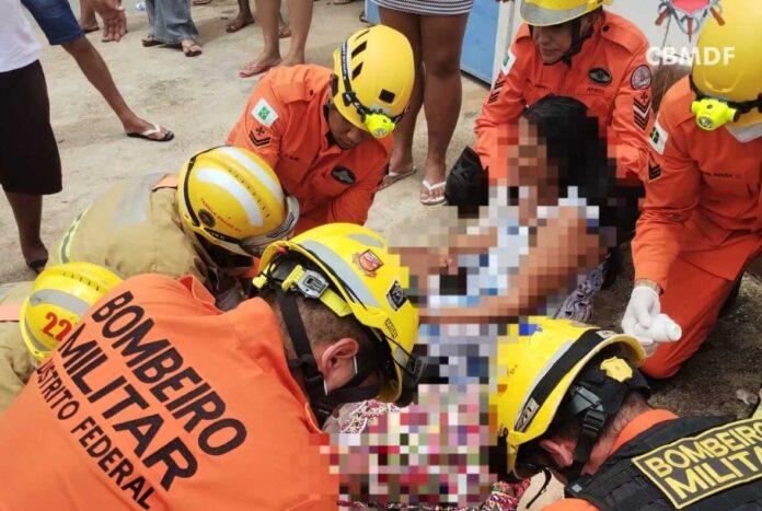 Imagem relacionada à matéria do Repórter Capital sobre atropelamento em Ceilândia atendido pelo CBMDF.