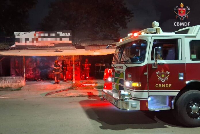 Imagem relacionada à matéria do Repórter Capital sobre incêndio em quiosque no Setor de Oficinas Sul, em Taguatinga.