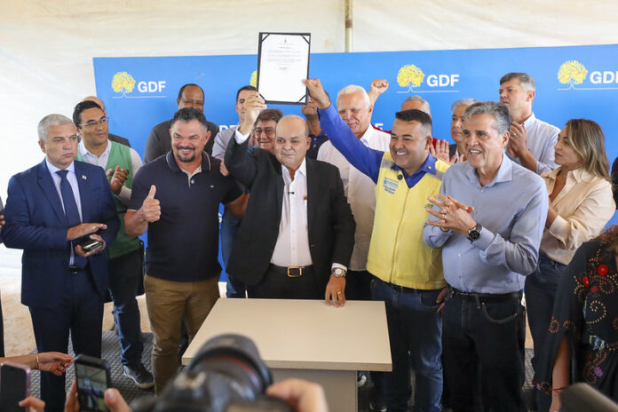 Imagem relacionada à matéria do Repórter Capital sobre a autorização da construção do Hospital de São Sebastião pelo governador Ibaneis Rocha.