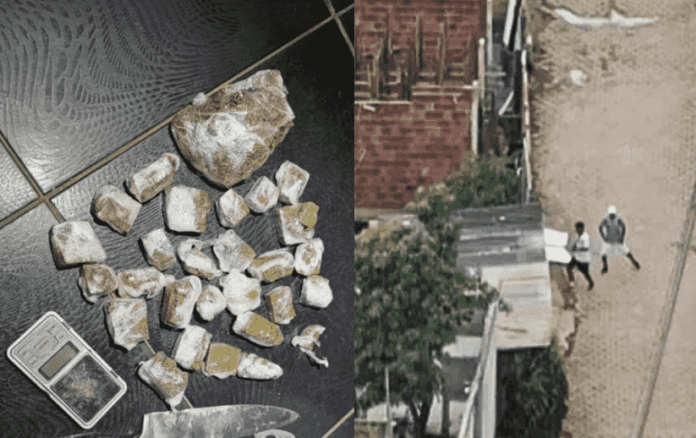 Imagem relacionada à matéria do Repórter Capital sobre operação da Polícia Civil contra o tráfico na Vila Cauhy, DF