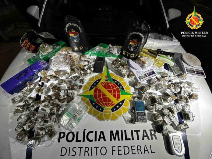 Imagem ilustrativa relacionada à apreensão de drogas da PMDF em Ceilândia