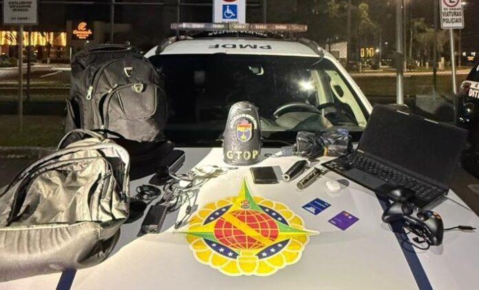 Imagem relacionada à matéria do Repórter Capital sobre furto e prisão na Asa Norte