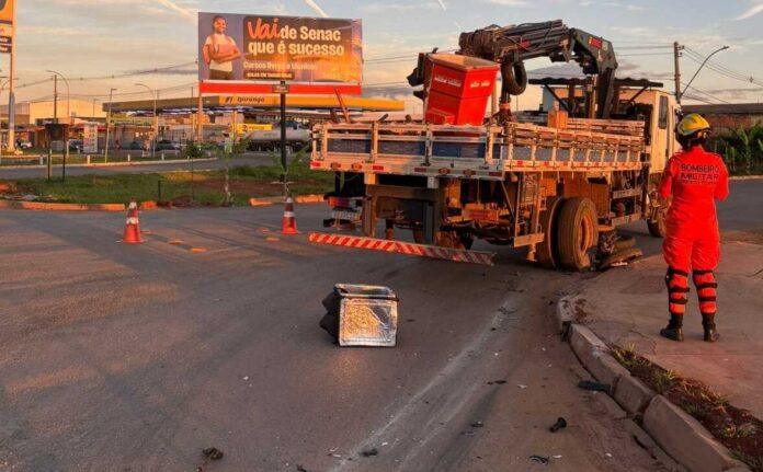 Imagem relacionada à matéria do Repórter Capital sobre acidente fatal com motociclista na Cidade Estrutural