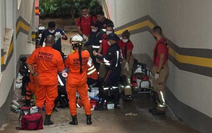 Imagem relacionada à matéria do Repórter Capital sobre morte após queda de andaime em Águas Claras, no Distrito Federal.