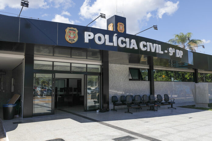 Imagem da sede da 9ª Delegacia de Polícia no Lago Norte