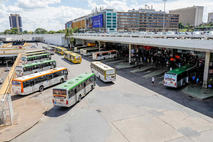 Imagem da Rodoviária do Plano Piloto em Brasília, local onde idosa morreu após mal súbito