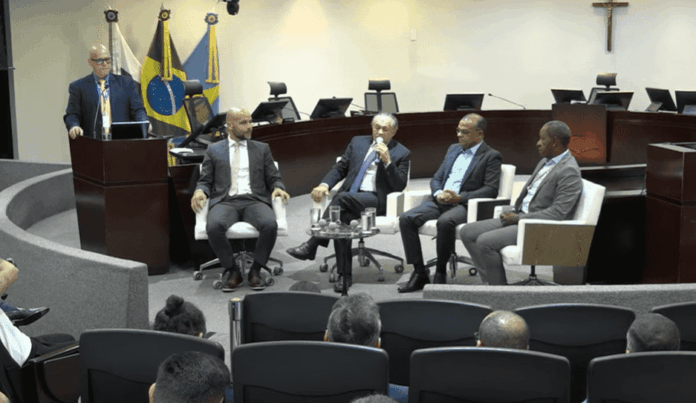 Cerimônia de lançamento do Diário Oficial Eletrônico do Tribunal de Contas do Distrito Federal.