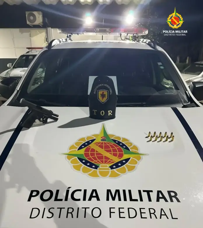 Motorista é preso por porte ilegal de arma de fogo em bloqueio na BR-080