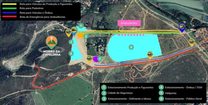 Imagem relacionada à matéria do Repórter Capital sobre alterações no trânsito no DF por eventos religiosos