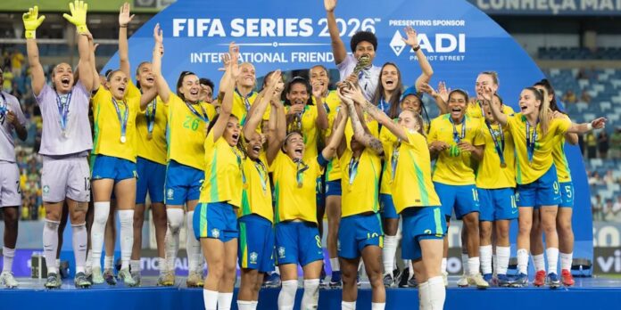 Brasil é campeão do FIFA Series de futebol feminino