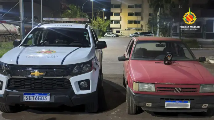 PMDF encontra veículo com restrição de roubo e apreende automóvel em Águas Claras