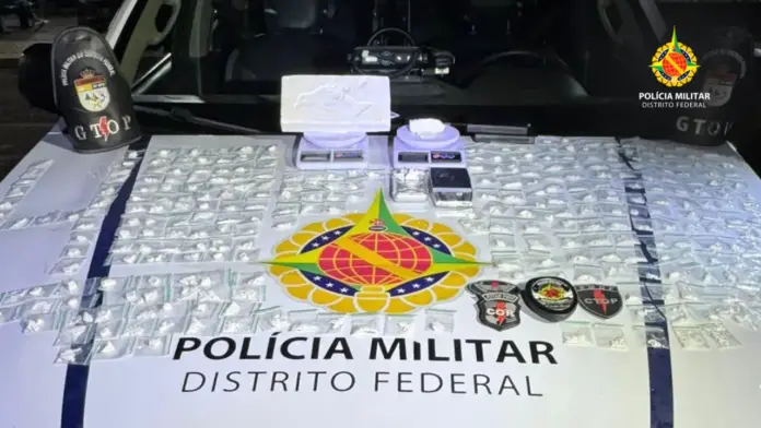 PMDF Apreende Grande Quantidade de Cocaína em Sobradinho dos Melos