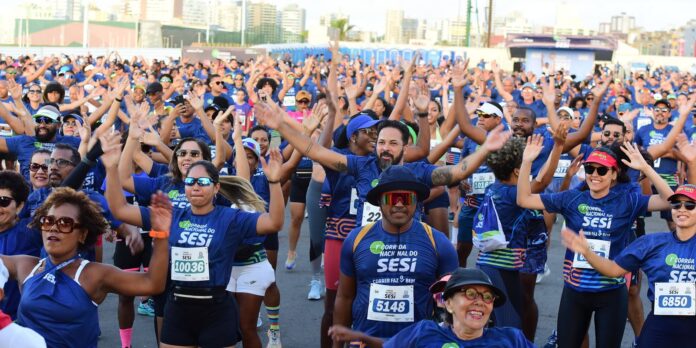 Corrida Nacional do Sesi reúne mais de 60 mil inscritos em sua segunda edição