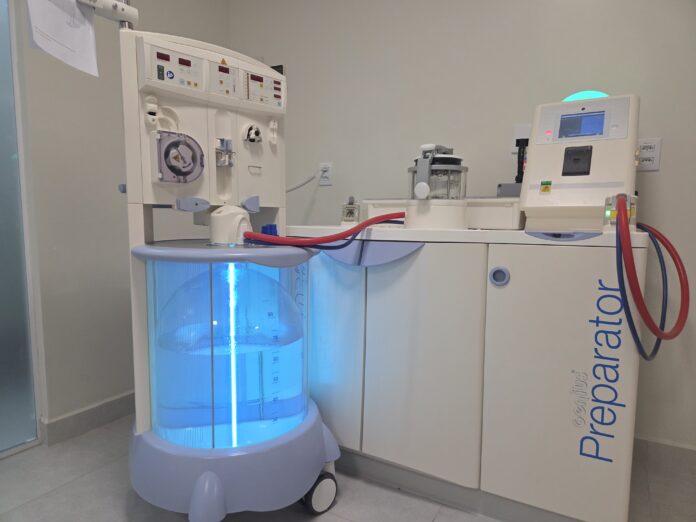 Hospital de Base implementa hemodiálise no leito e diminui riscos para pacientes internados