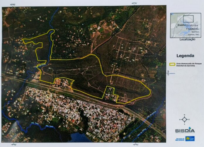 GDF institui Parque Distrital da Serrinha e fortalece proteção ambiental no Lago Norte