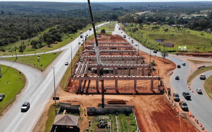Viaduto de Planaltina avança para a fase de lançamento das vigas com investimento de aproximadamente R$ 46 milhões