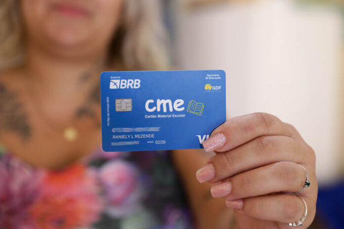 GDF investe R$ 267 milhões no Cartão Material Escolar em seis anos
