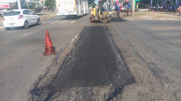 Ceilândia atinge 2 milhões de toneladas de massa asfáltica aplicadas em três anos