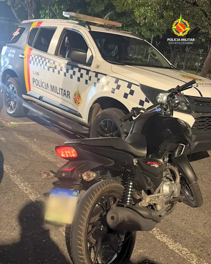 PMDF apreende adolescente por receptação e adulteração de veículo no Riacho Fundo I