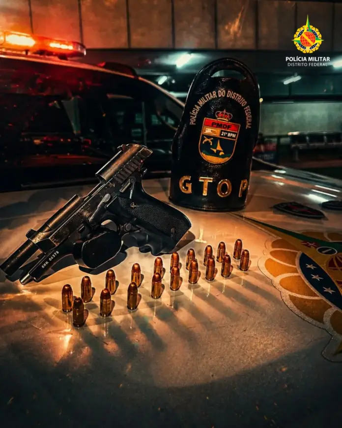 PMDF prende suspeitos por ameaça com arma de fogo em São Sebastião