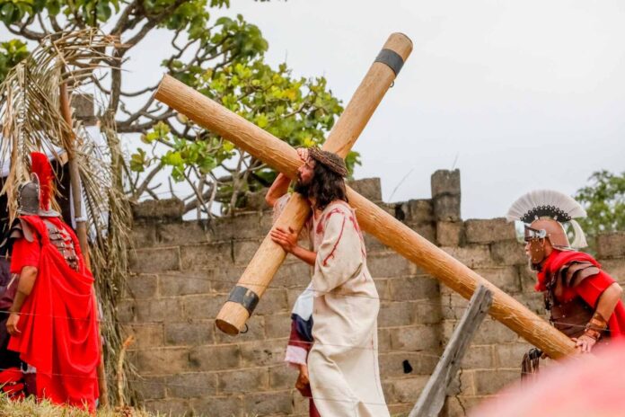 Via-Sacra no Morro da Capelinha.