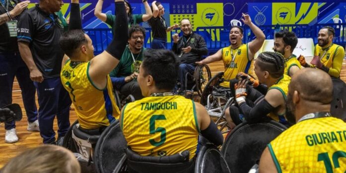 Seleção brasileira de rúgbi em cadeira de rodas conquista torneio internacional