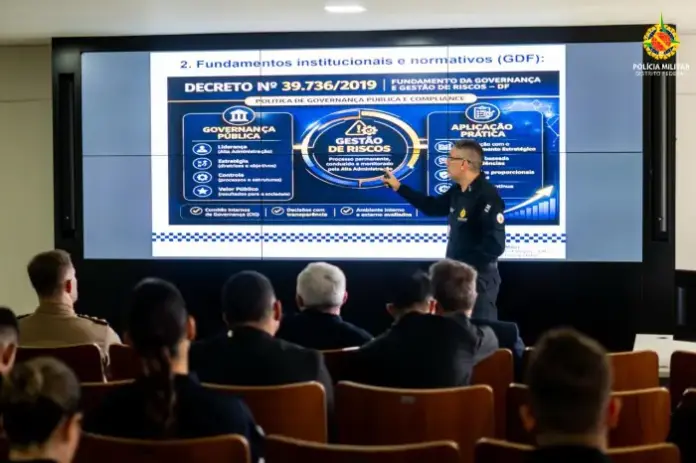 PMDF Recebe Visita Técnica da Casa Militar do Tocantins para Intercâmbio sobre Gestão de Riscos