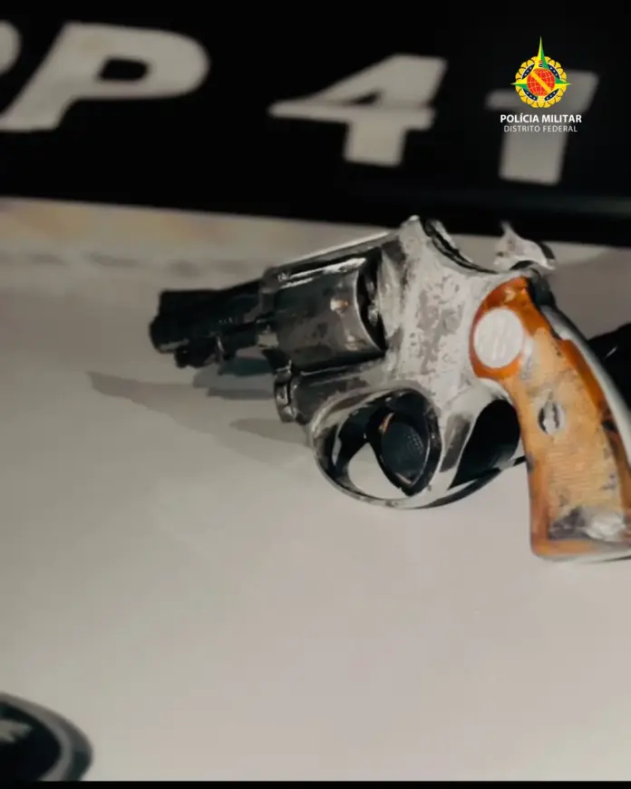 PMDF apreende arma de fogo após ocorrência de porte irregular no Paranoá