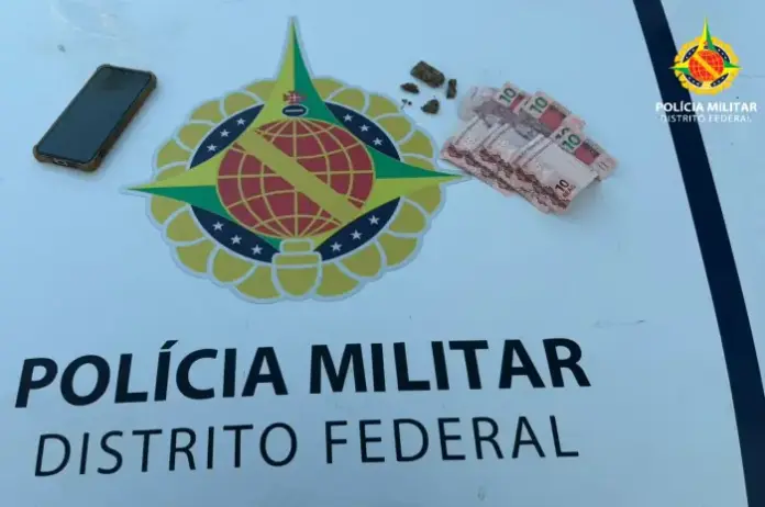 PMDF Prende Homem por Tráfico de Drogas em Ceilândia Norte