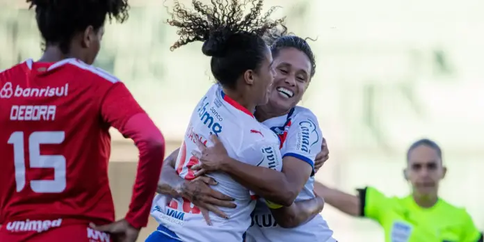 Bahia garante vitória sobre o Internacional no primeiro tempo pelo Brasileirão Feminino