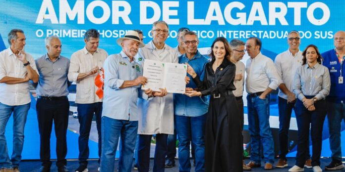 Lula inaugura o primeiro hospital oncológico interestadual do Brasil