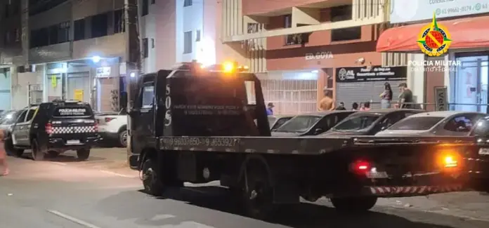PMDF prende reincidente com mais de cinco passagens que tentava furtar veículo com guincho no Núcleo Bandeirante