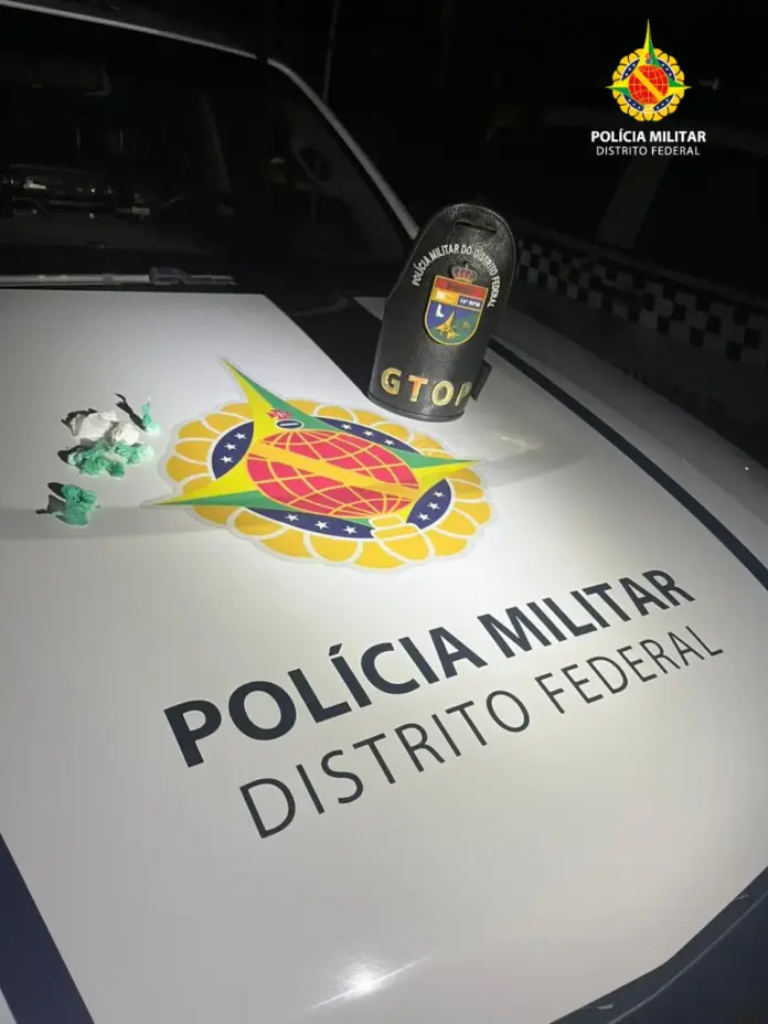 PMDF prende traficante com mais de cinco passagens próximo a escola em Brazlândia