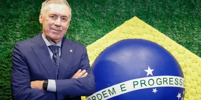 CBF renova contrato com o técnico Carlo Ancelotti