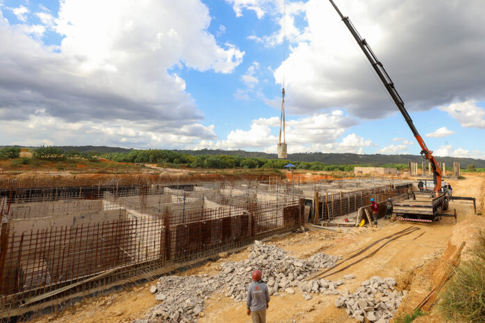 Unidade de polimento final é construída na Estação de Tratamento de Esgoto Melchior com investimento de mais de R$ 37,4 milhões