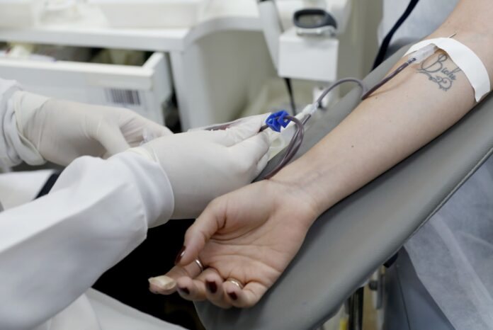 Hemocentro de Brasília promove coleta de sangue na Esplanada dos Ministérios
