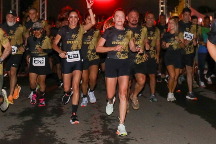 1ª Corrida do Bope promove integração entre segurança pública e esporte em evento noturno