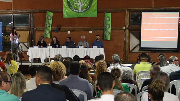 Audiência pública discute a revisão da Luos no Jardim Botânico