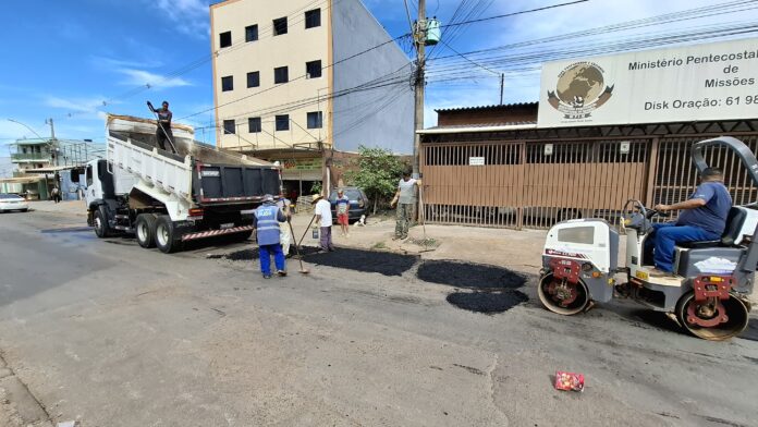 Obras proporcionam maior conforto a moradores de Sol Nascente/Pôr do Sol