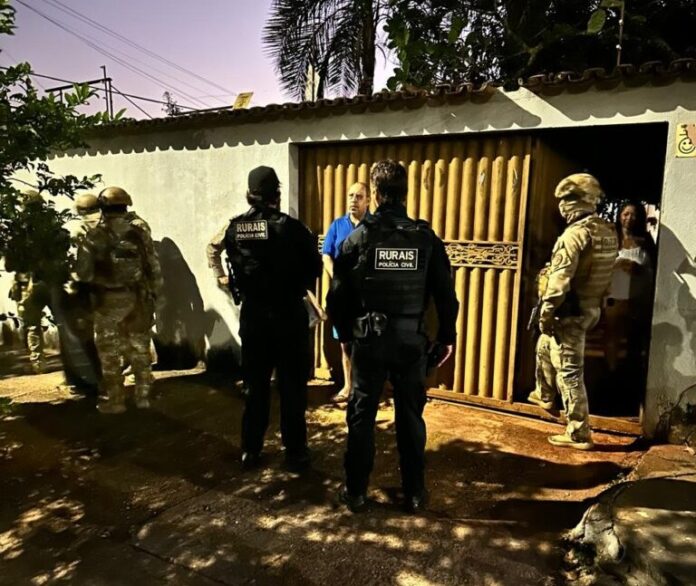 Operação desmantela organização acusada de extorquir produtores rurais
