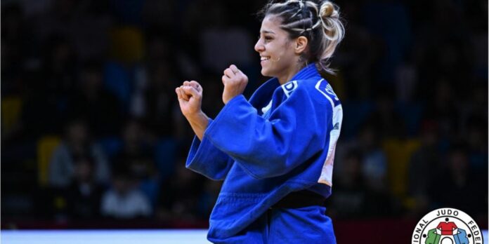 Sarah Souza conquista medalha de bronze no primeiro dia do Grand Slam de judô no Cazaquistão
