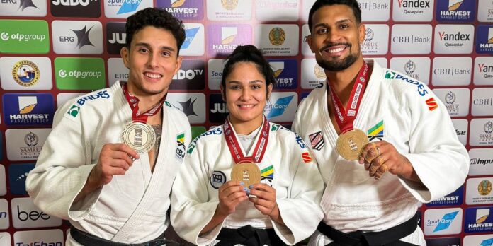 Brasil conquista sete medalhas no Grand Slam de Astana, no Cazaquistão