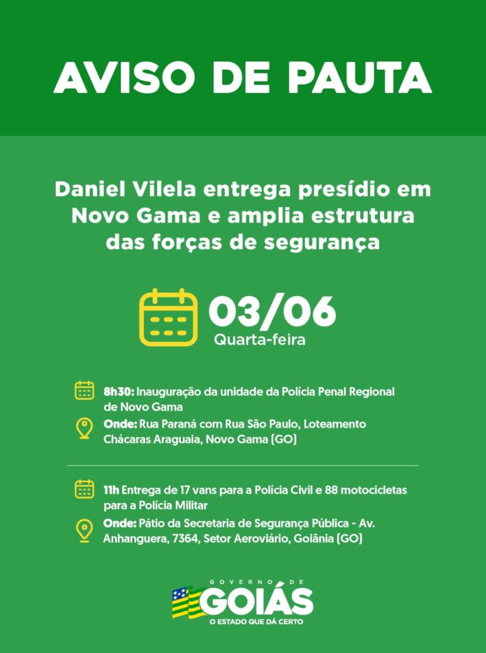 Compromissos do Governador