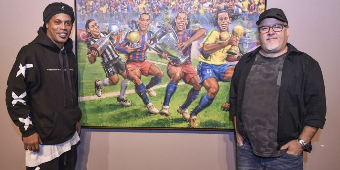 Casa das Rosas, em São Paulo, sedia exposição dedicada a Ronaldinho Gaúcho